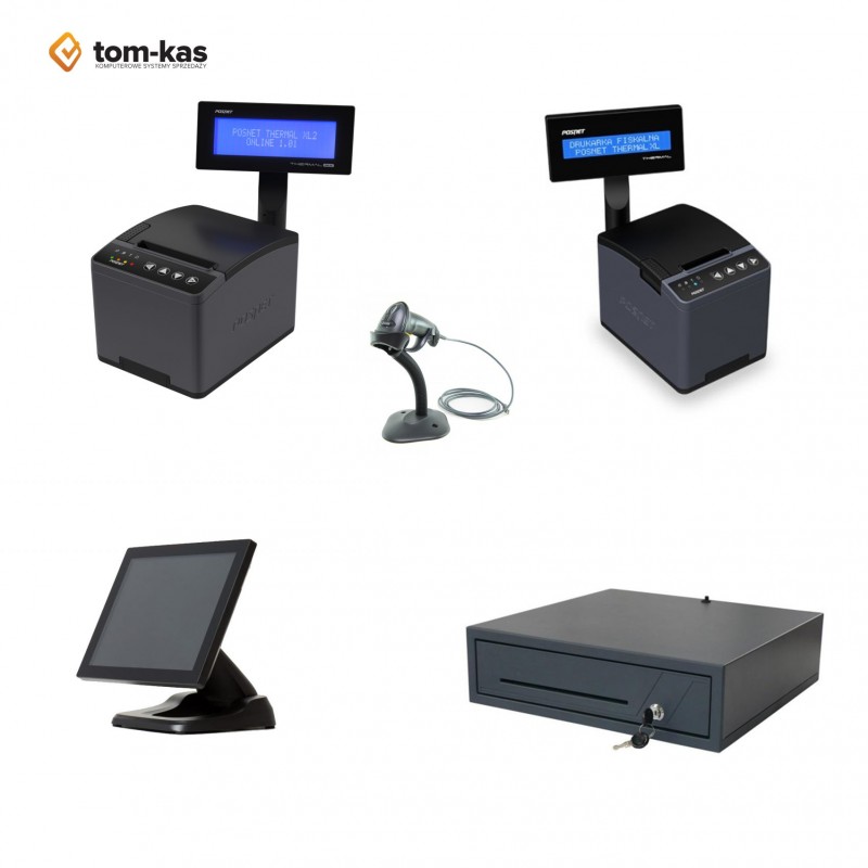 Zestaw POS Hisense z drukarką Thermal XL/ XL2 Online