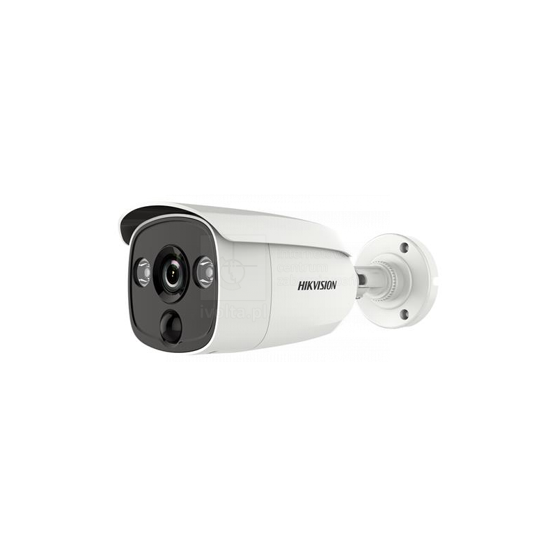 Kamera HD-TVI z czujnikiem PIR, typu Bullet, 2Mpix, z ob. 2,8mm i promiennikiem EXIR 20m, IP67, 12VD (2.8mm) HIKVISION