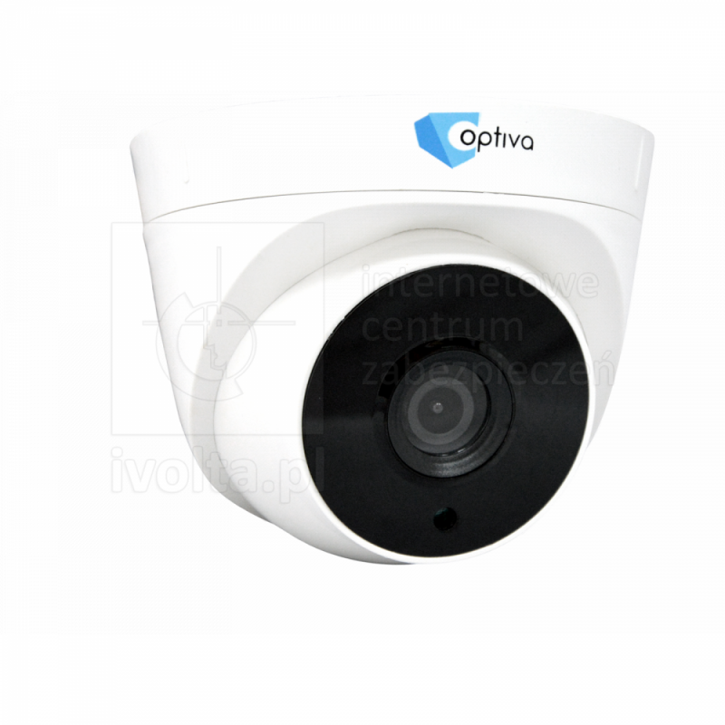Kamera wewnętrzna Multi-HD typu domed, 2Mpix, ob. 2.8mm, IR 15m, biała VOHDX913 OPTIVA2B