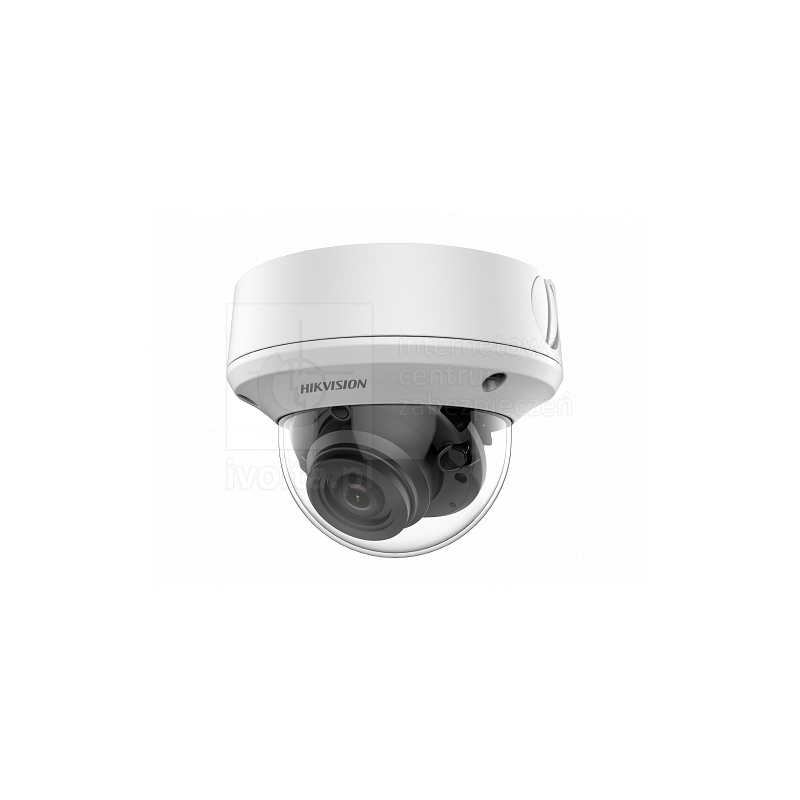 Kamera 4w1 wandaloodporna typu Domed, 5Mpix, z ob. 2,7-13,5mm i promiennikiem EXIR 40m, IP67 IK10, (2.7-13.5mm) HIKVISION