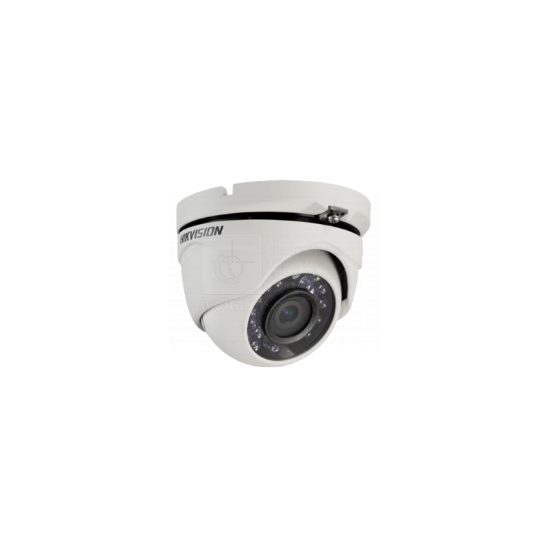 Kamera 4w1, typu Domed, 2Mpix/1080p, z obiektywem 3,6mm i promiennikiem IR 20m, IP66 DS-2CE56D0T-IRMF(3.6mm) HIKVISION