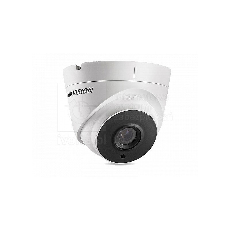 Kamera HD-TVI, typu Domed, 2Mpix, WDR 120db, 2,8mm i EXIR 40m, IP67, 12VDC / PoC.af DS-2CE56D8T-IT3E(2.8mm) HIKVISION