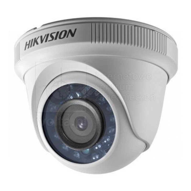 Kamera 4w1, typu Domed, 2Mpix/1080p, z obiektywem 2.8mm i IR 20m, w plastikowej obudowie DS-2CE56D0T-IRPF(2.8mm) HIKVISION