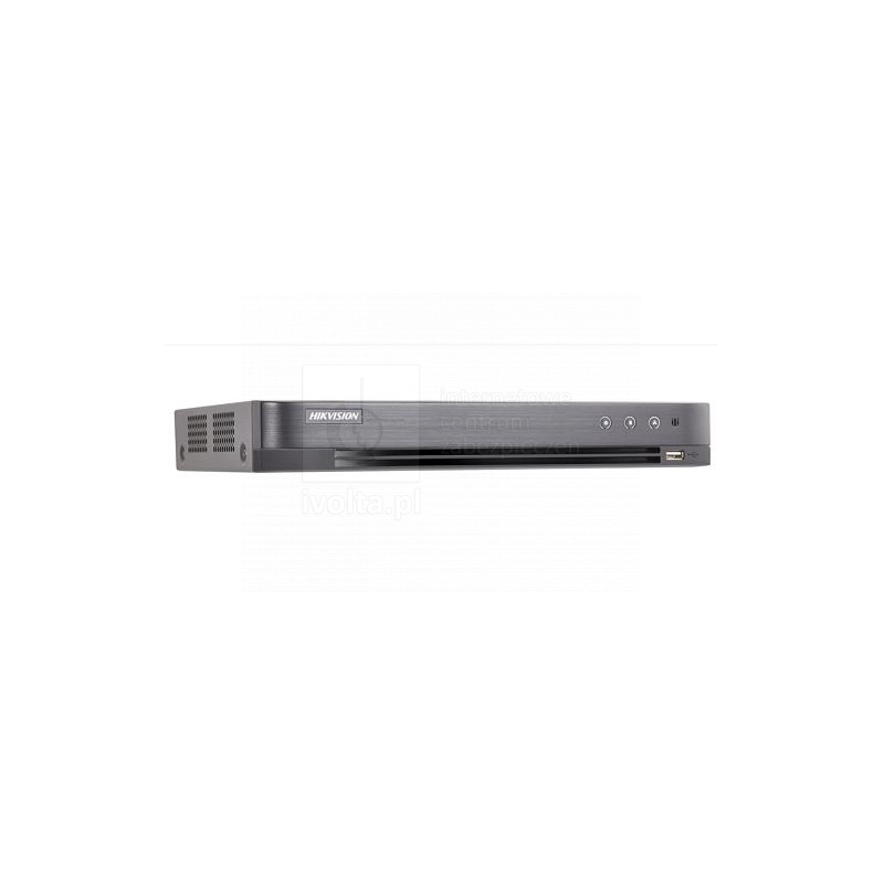Rejestrator DVR HD-TVI H.265 (H.265+) 4-kanałowy, do 2Mpix z PoC DS-7204HQHI-K1/P HIKVISION