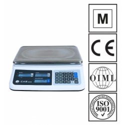Waga kalkulacyjna CAS PR2N-15CB LCD (w/RS232/USB), biała obudowa